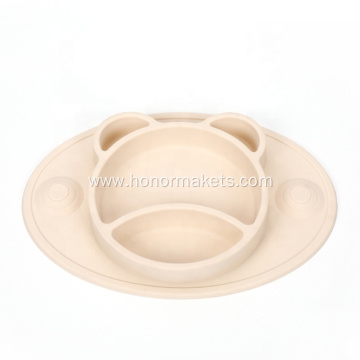 Silicone Baby Bear Food Plate